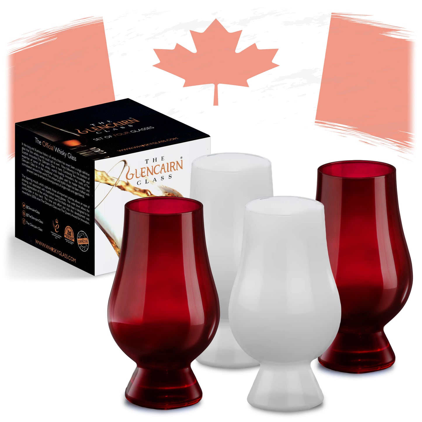 Blind Tasting Glencairn Glasses (Flag Combo Sets)